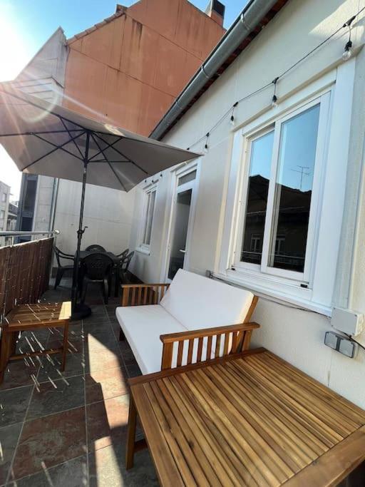 Atico Vintage Con Terraza Apartment Vigo Luaran gambar